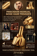 Precision Manual Nose Hair Trimmer