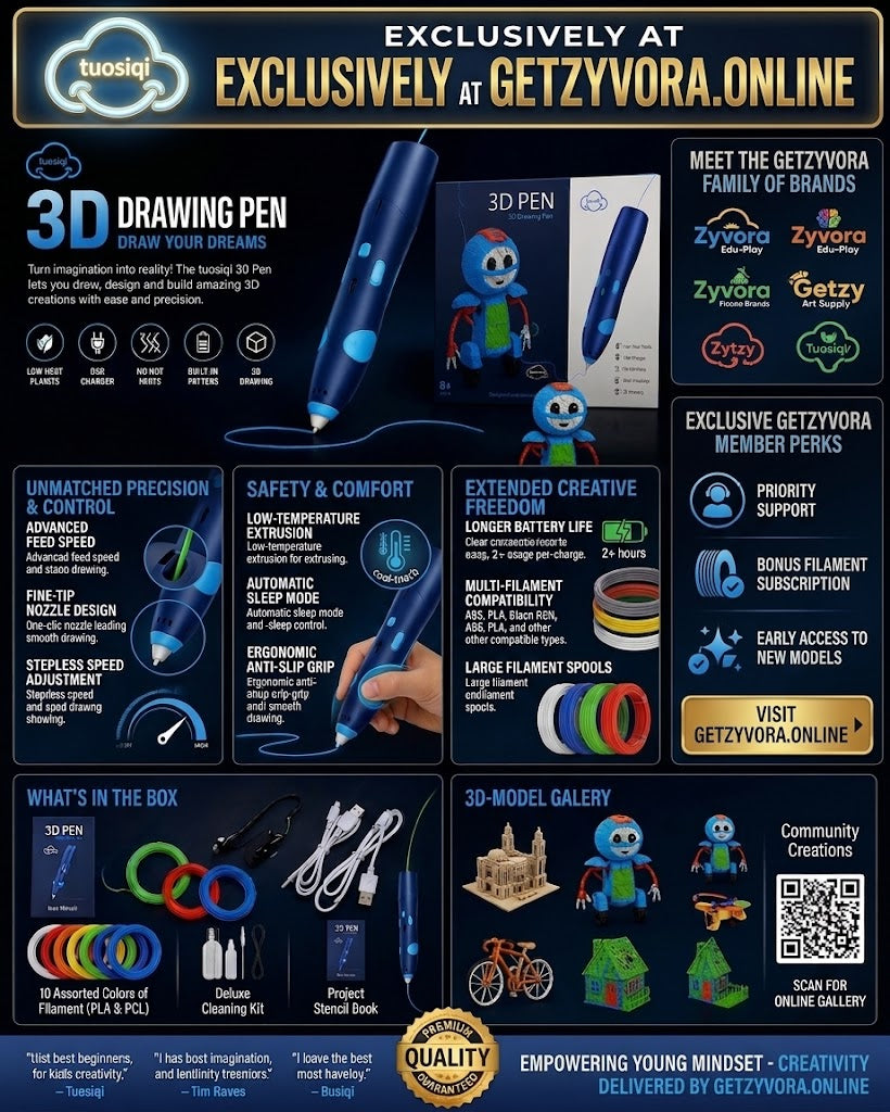 3D Pen Printing And Drawing Pen For Kids
