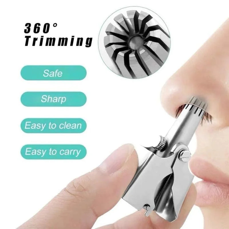 Precision Manual Nose Hair Trimmer