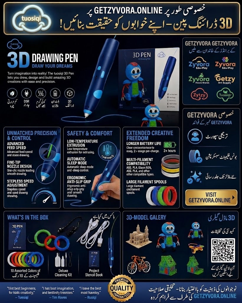 3D Pen Printing And Drawing Pen For Kids