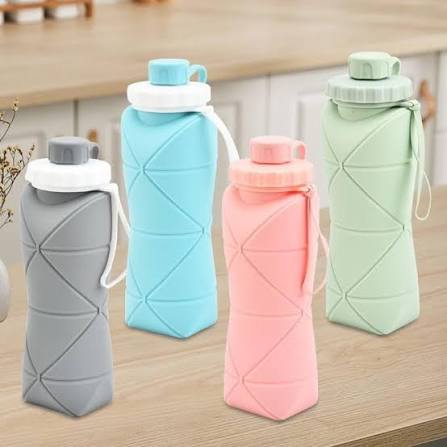 Silicone Folding Water Bottle